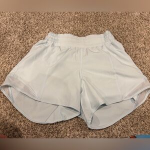 Lululemon Athletica Light Blue Athletic Shorts
